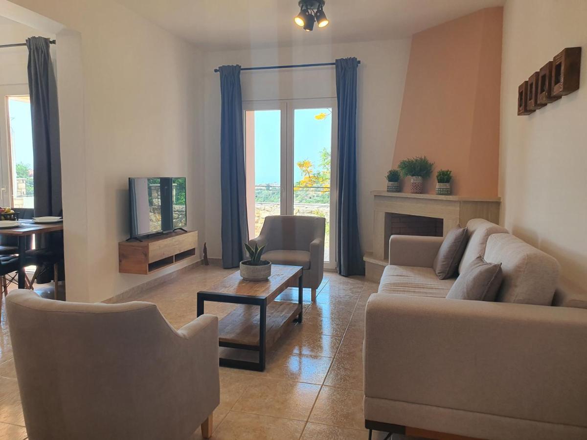 Natural View Villa With Private Pool Skouloufia Екстер'єр фото
