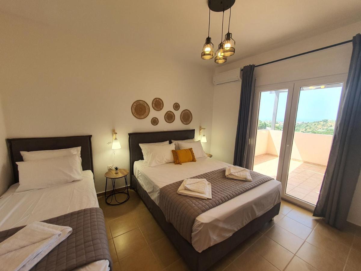 Natural View Villa With Private Pool Skouloufia Екстер'єр фото
