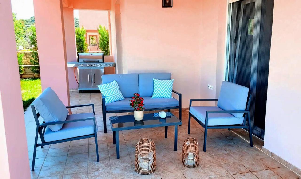 Natural View Villa With Private Pool Skouloufia Екстер'єр фото