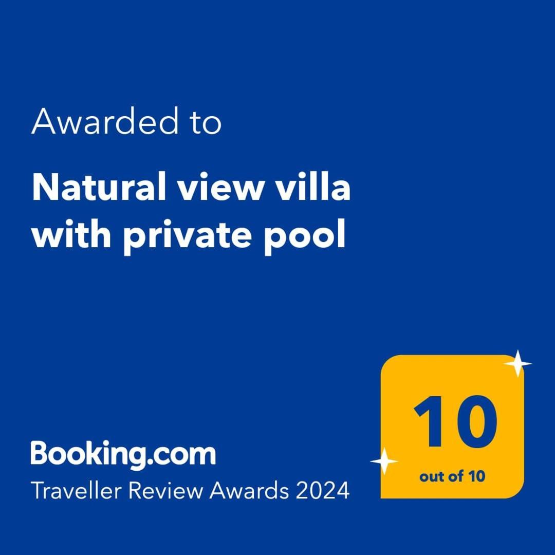 Natural View Villa With Private Pool Skouloufia Екстер'єр фото
